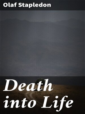cover image of Death into Life